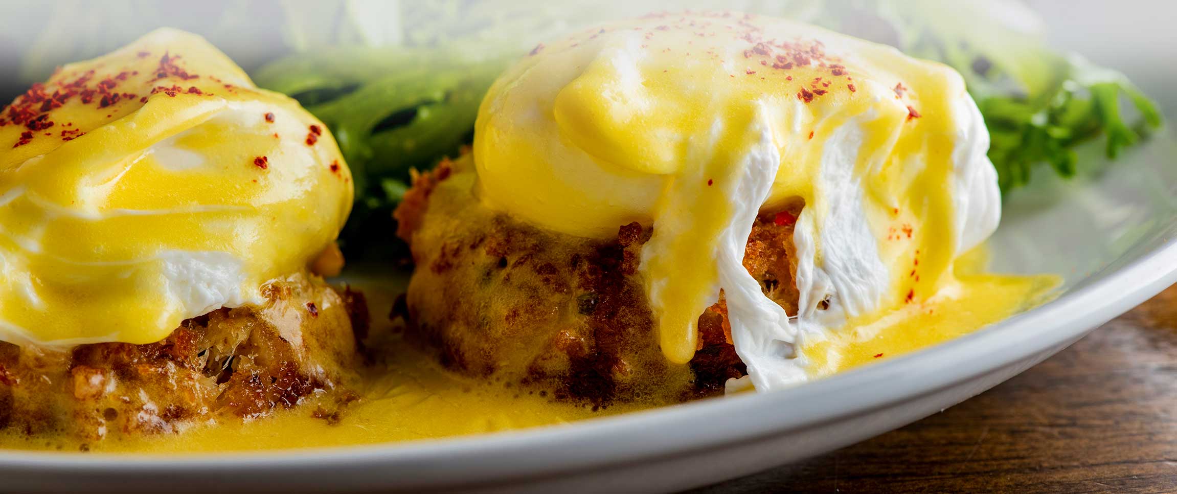 Hero - Full Width/performancefoodservice-Recipe-EggsPontchartrain-HeroFull
