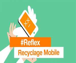 Recyclez malin jeter moins/Orange visuel