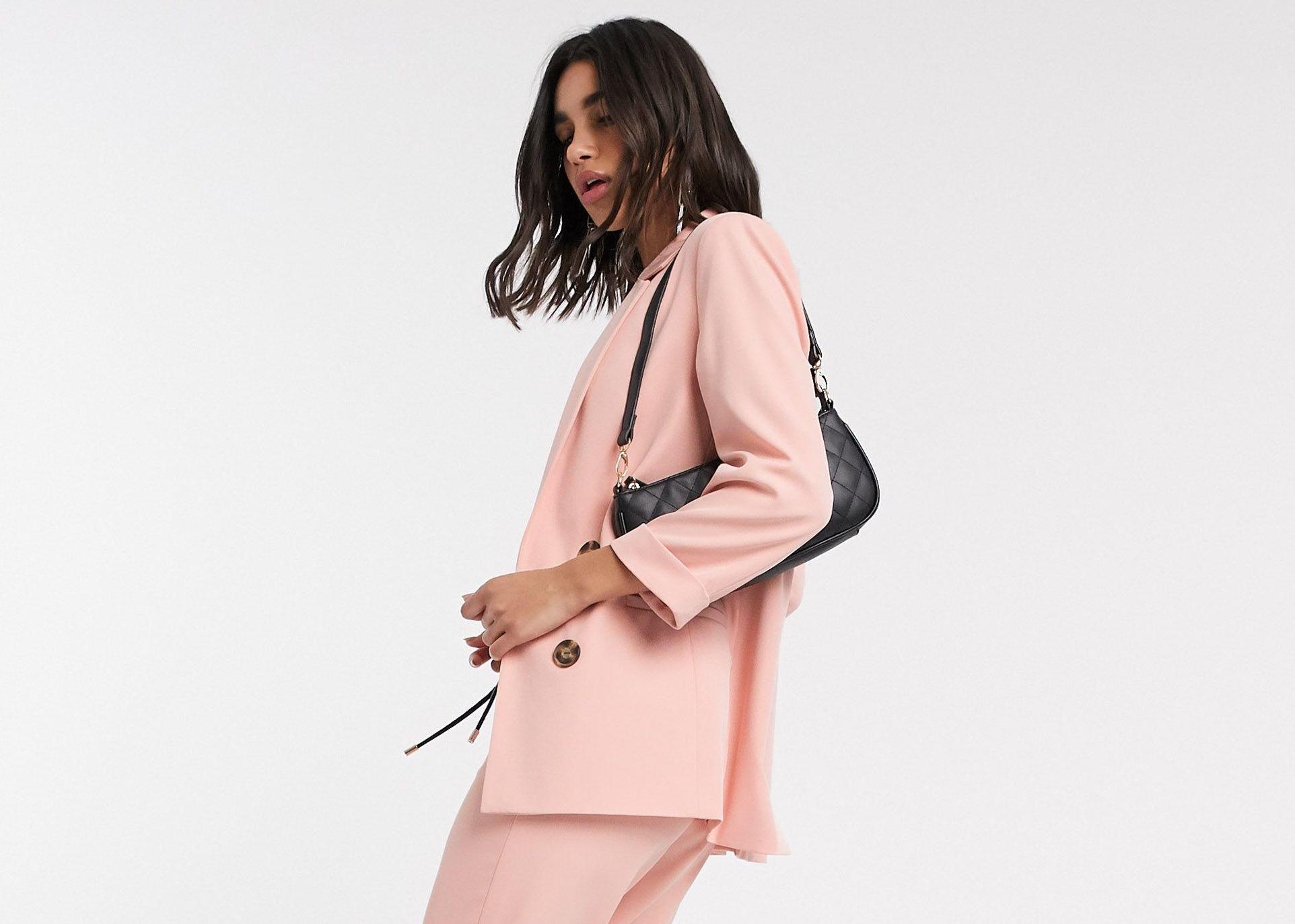 Blog voorjaar/stradivarius-pink-Blazer