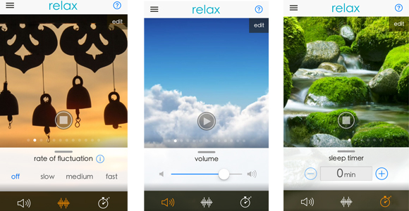 Tinnitus Relief Relax App Screen Shots
