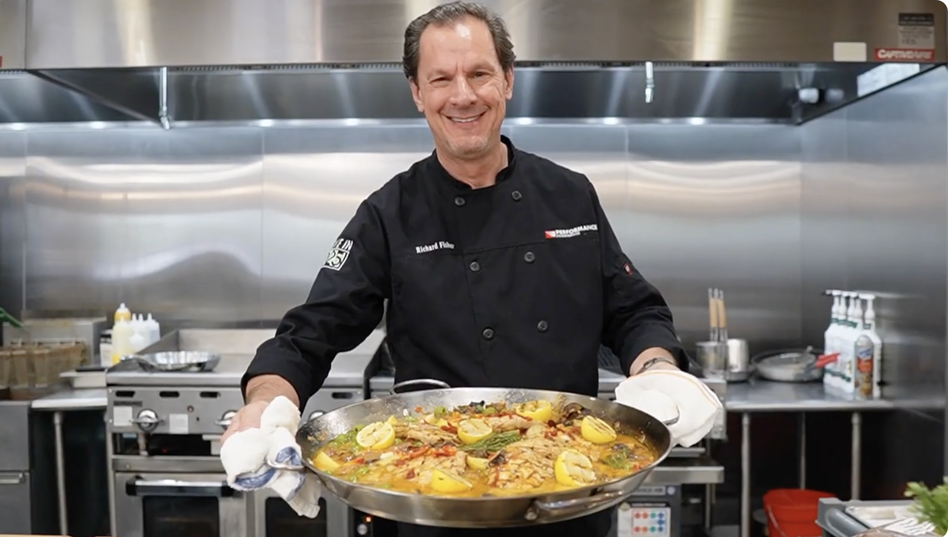 Man holding French Bistro-Style Pot-au-Feu